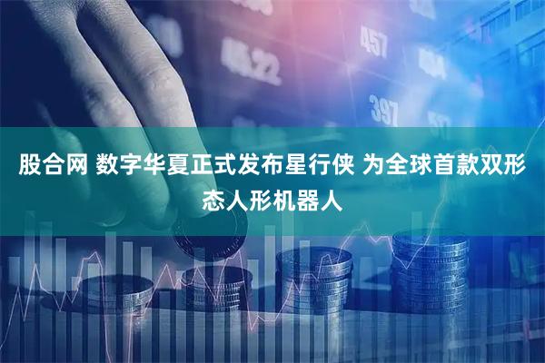 股合网 数字华夏正式发布星行侠 为全球首款双形态人形机器人
